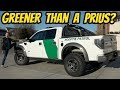 MY BORDER PATROL FORD RAPTOR IS FINISHED, And Better For the Environment than a PRIUS?