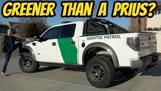 MY BORDER PATROL FORD RAPTOR IS FINISHED, And Better For the Environment than a PRIUS?