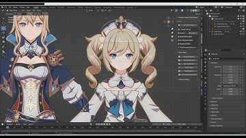 Adding Multiple Characters: Genshin Blender/Goo Engine