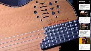 Guitarra Alpujarra Alpu Midi - Test por Jesús Amaya - YouTube