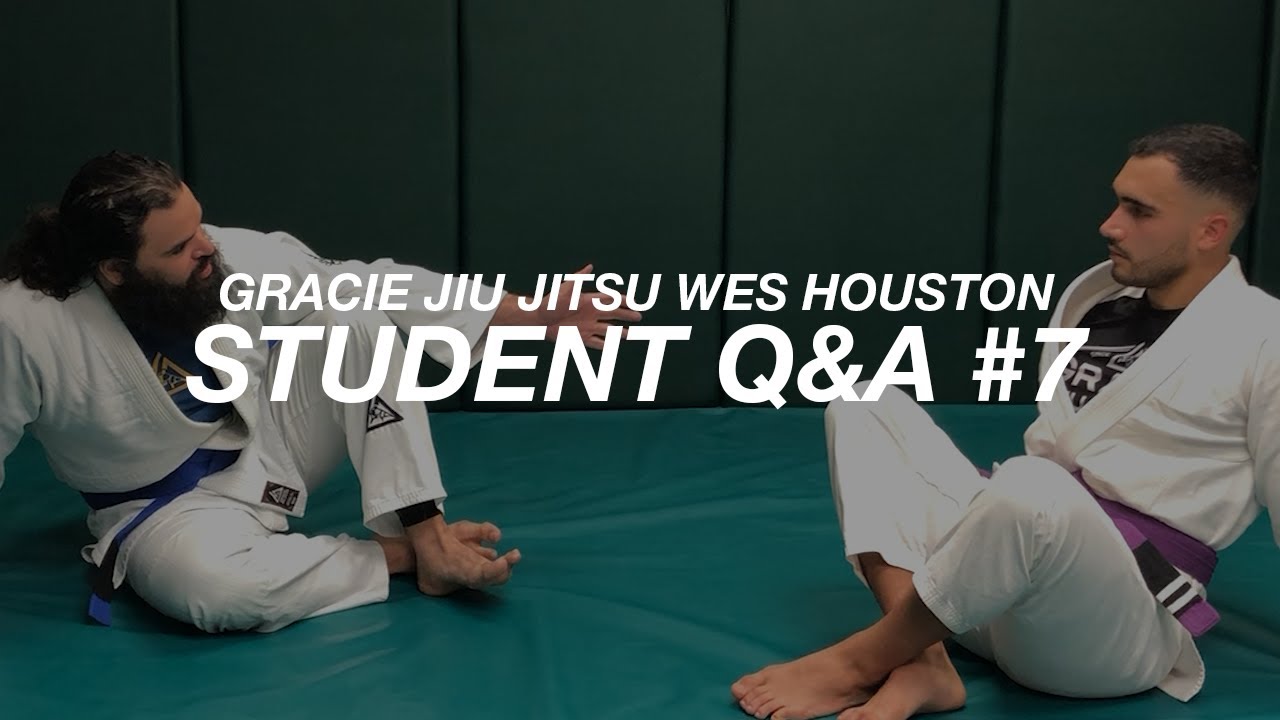 Gracie Jiu Jitsu West Houston Student Q&A 7 YouTube