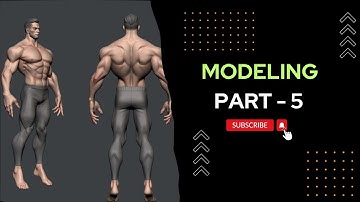 Character Modeling in Maya Part - 5