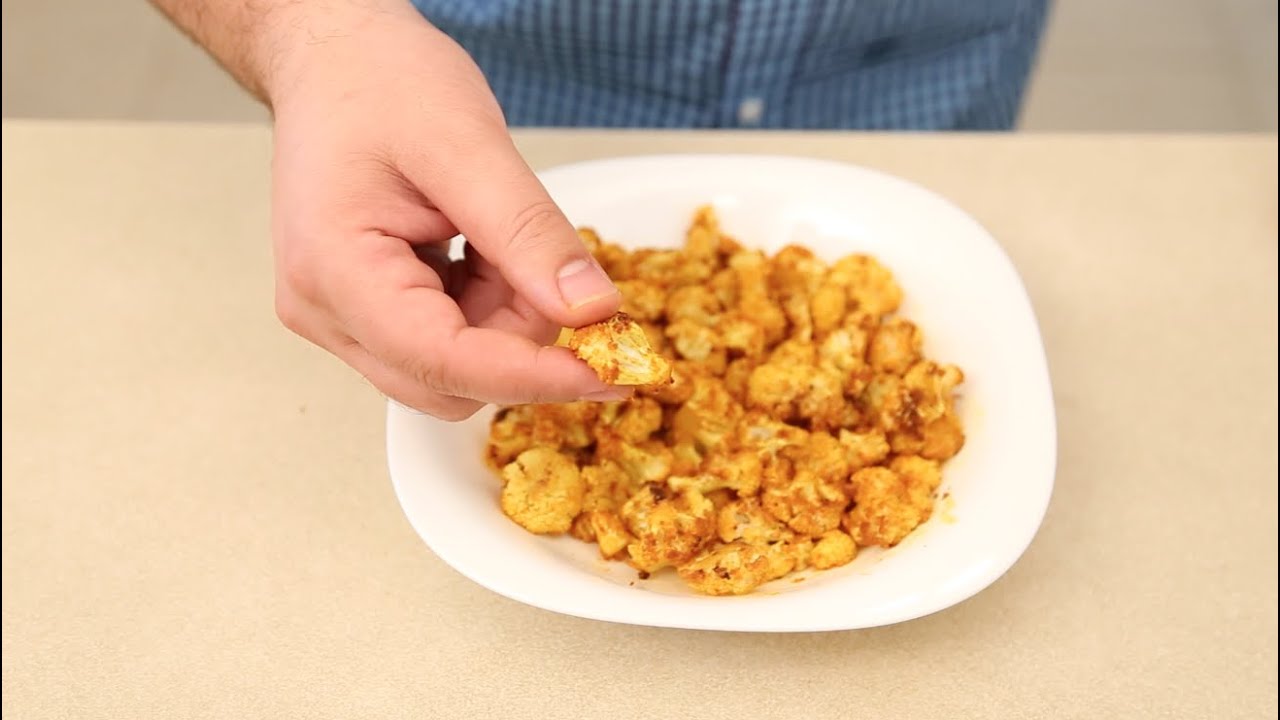The Best way to Make CAULIFLOWER POPCORN  // Easy and Flavorful