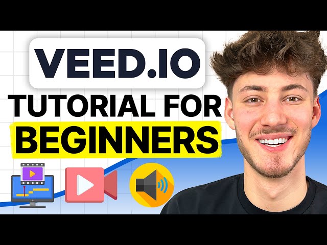 Veed.io Tutorial For Beginners | Video Editing For Beginners (2024) class=