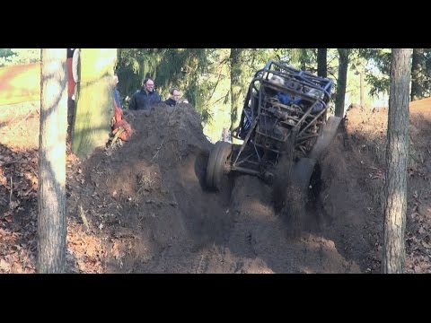 Modderpoel 21 01 2017 Heerde - 4x4 Off Road vehicles - Frozen and Mud !!
