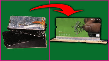 Amazing Use Of Old Broken Mobile Phone LCD Screens