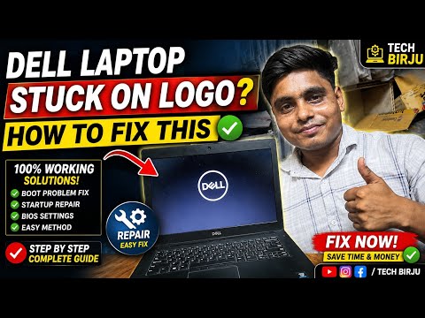 How To Fix Dell Laptop Stuck on Logo? 100% Working Solution | Dell Laptop Boot Problem Fix 2026 