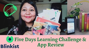 Blinkist App Review and Blinkist Learning Challenge | 15 Minute Non-Fiction Book Summary On Blinkist