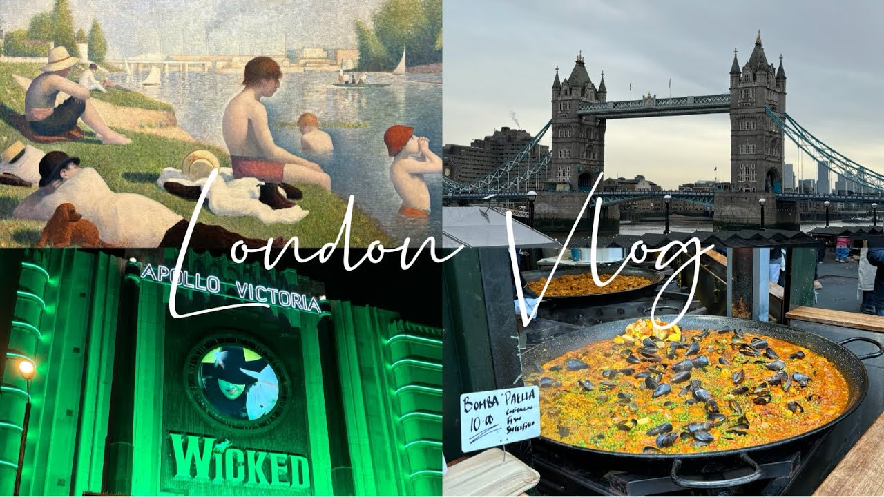 【London Vlog】食とアートを巡る2泊3日🇬🇧バラマーケット | アポロヴィクトリア | テートモダンetc