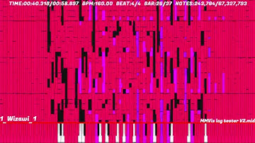 [Death MIDI] MMVis lag tester V2.mid | 67.32 million notes | Midi By: @GamingMIDI
