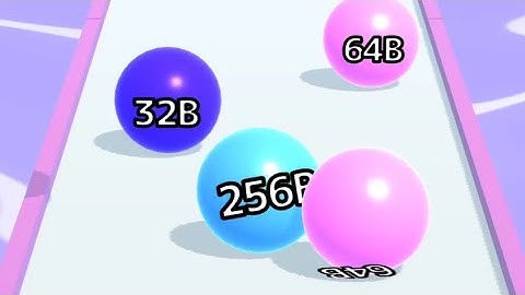 Ball Run 2048 - All Levels Gameplay Android, iOS| Infinity  NEW APK UPDATE | HSUI
