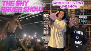 I interviewed Ayrtn at his headline show | THE SHY RAVER SHOW