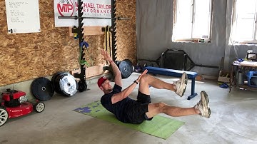 Crossover Dead Bug + Hollow Rock