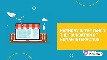 Harmony in the Family: The Foundation of Human Interaction