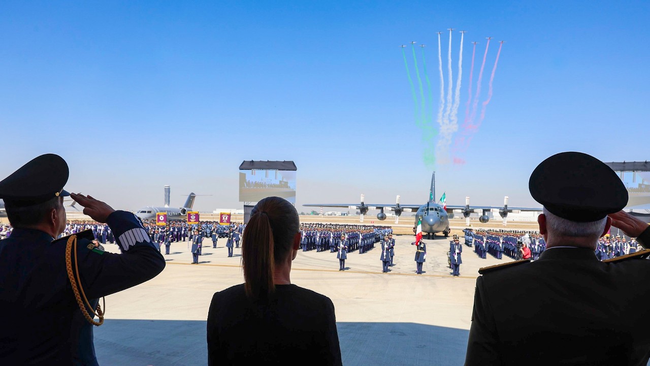 111 Aniversario de la Fuerza Aérea Mexicana. Zumpango, Estado de México