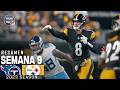 Tennessee Titans vs. Pittsburgh Steelers | Semana 9 NFL 2023 | NFL Highlights Resumen en español