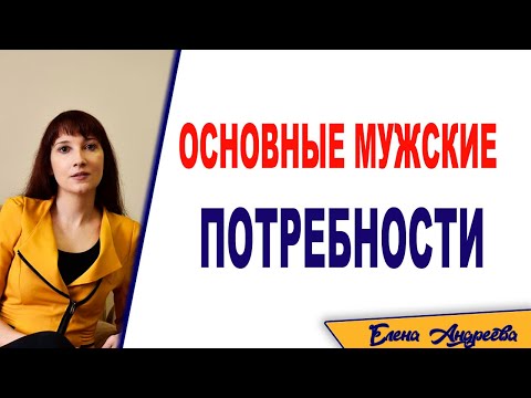 Основные мужские потребности в отношениях