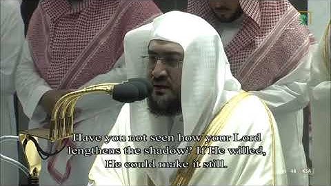 تلاوة شجية بتحبير أخاذ للشيخ بندر بليلة سورة الفرقان كاملة تهجد ليلة ٢٢ رمضان 1443هـ