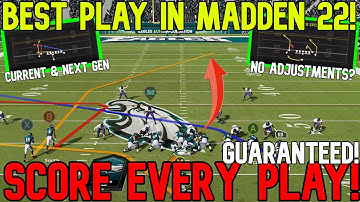 ONLY PLAY U NEED! This Glitch Route SCORES VS EVERY DEFENSE in Madden NFL 22! Offense Tips & Tricks
