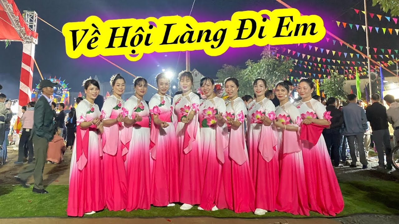 Về Hội Làng Đi Em/ Làng Liên Trì đón bằng di tích Đền Lốt cấp thành phố/ Hội Làng 27/10/2023