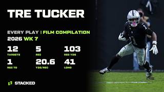 Tre Tucker: Every Touch of 2026 Week 7 | Full Film Compilation