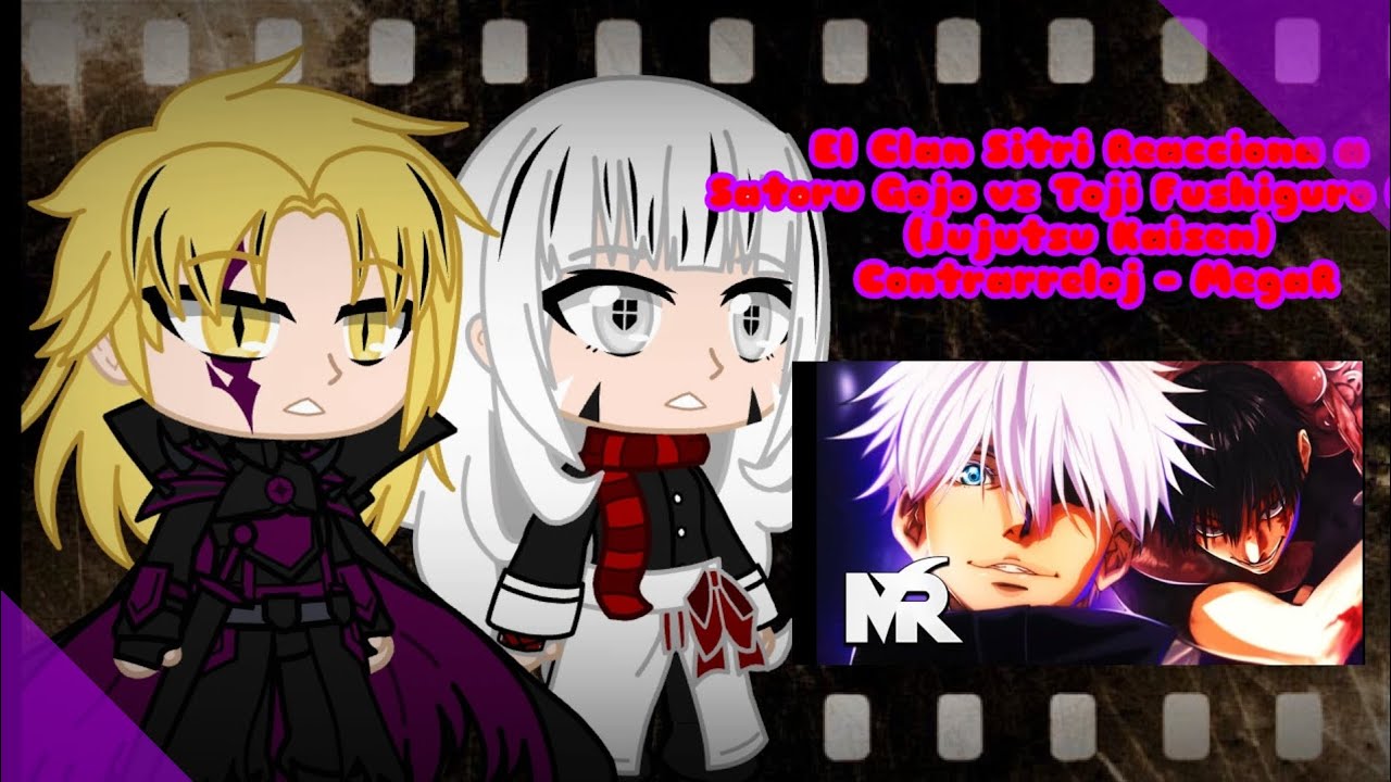 El Clan Sitri Reacciona a Satoru Gojo vs Toji Fushiguro Rap (Jujutsu Kaisen) | Gacha Club