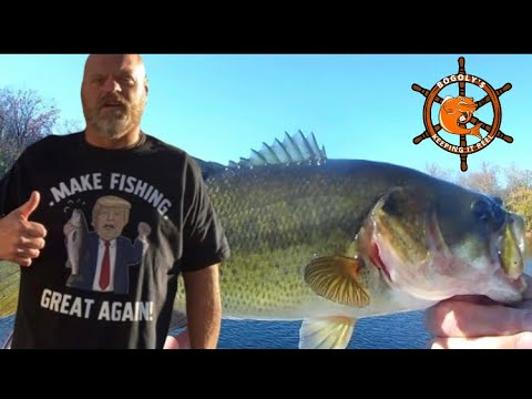 November Bass Fishing | Delaware River