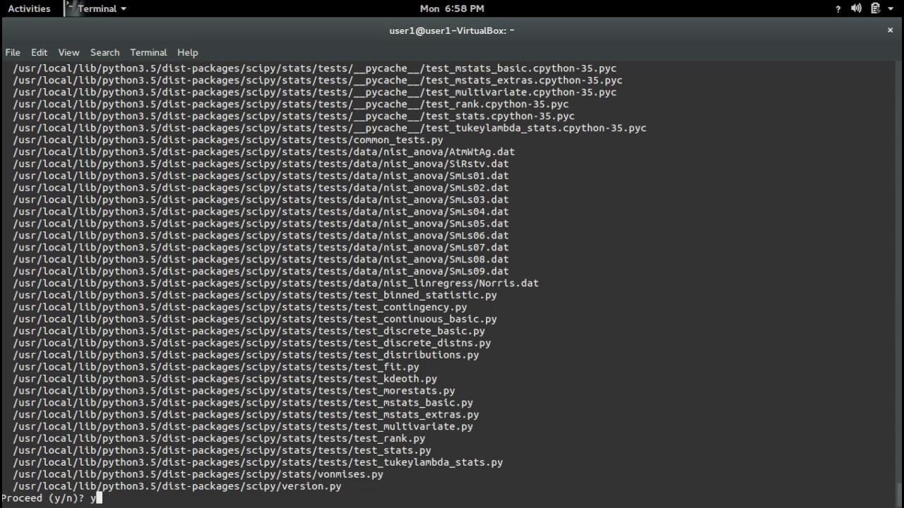 How to Install SciPy for Python 3 3.5 3.6 - YouTube
