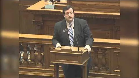 Sen. Josh McKoon: Point of Personal Privilege on Legislative Day 5