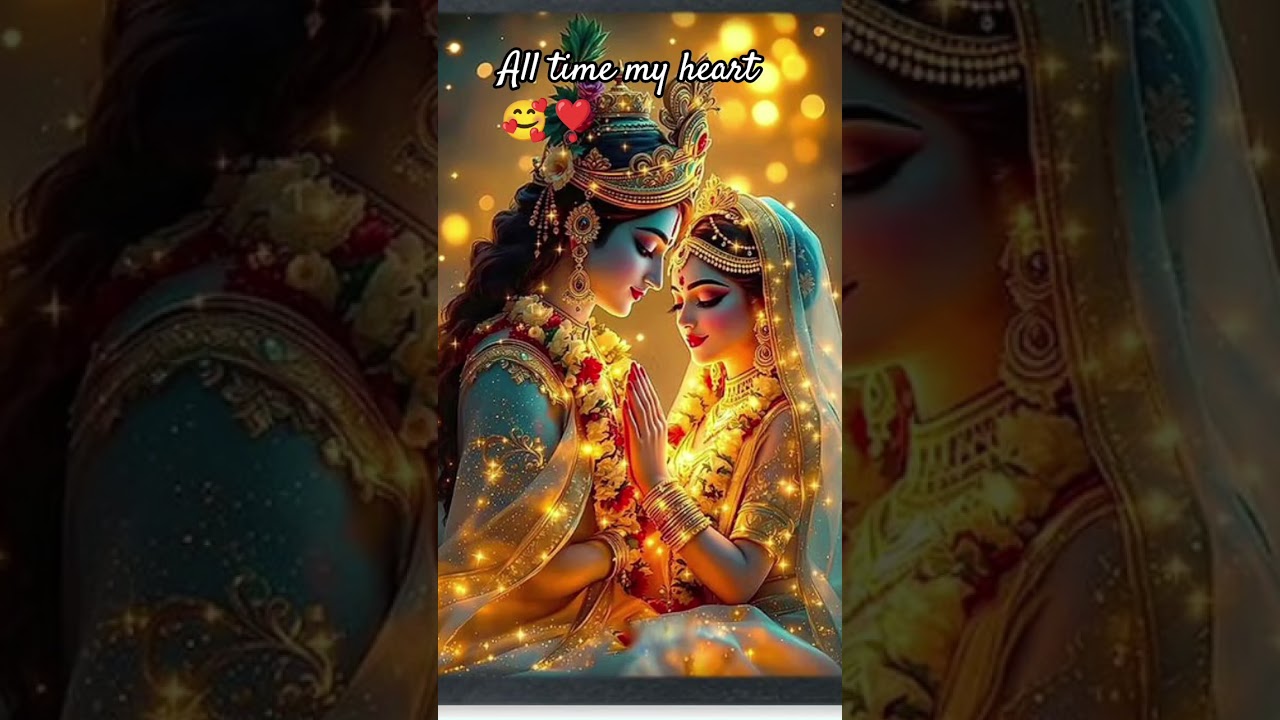 #❣️Radha Krishna ke photo🥰 #shorts video #song ❣️