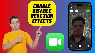 How to Enable\/Disable FaceTime Reaction Effects in iOS 17 on iPhone and iPad
