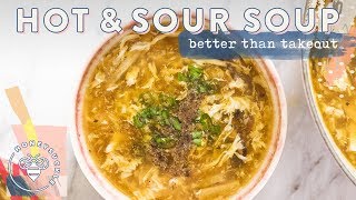Easiest HOT & SOUR Soup  #RECIPES4BUZYBEEZ