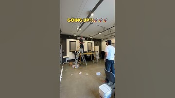 Recording Studio Install Timelapse With 8 of our 4” Custom Bass Traps, Clouds, & Rolling Gobos!
