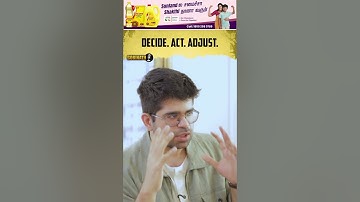 The CEO Mindset: Focus, Courage & Fast Corrections | Aravind Srinivas | Gobinath #shorts