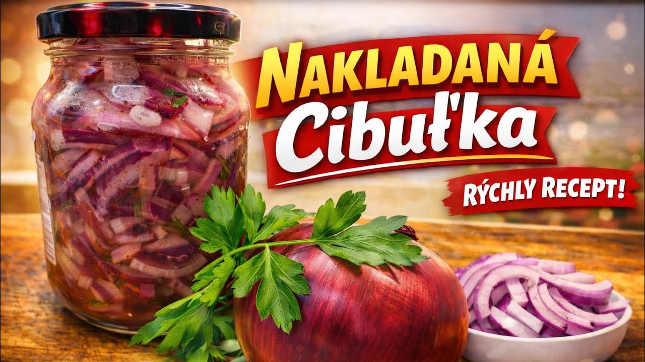 Recept - ako urobiť chrumkavú nakladanú cibuľku