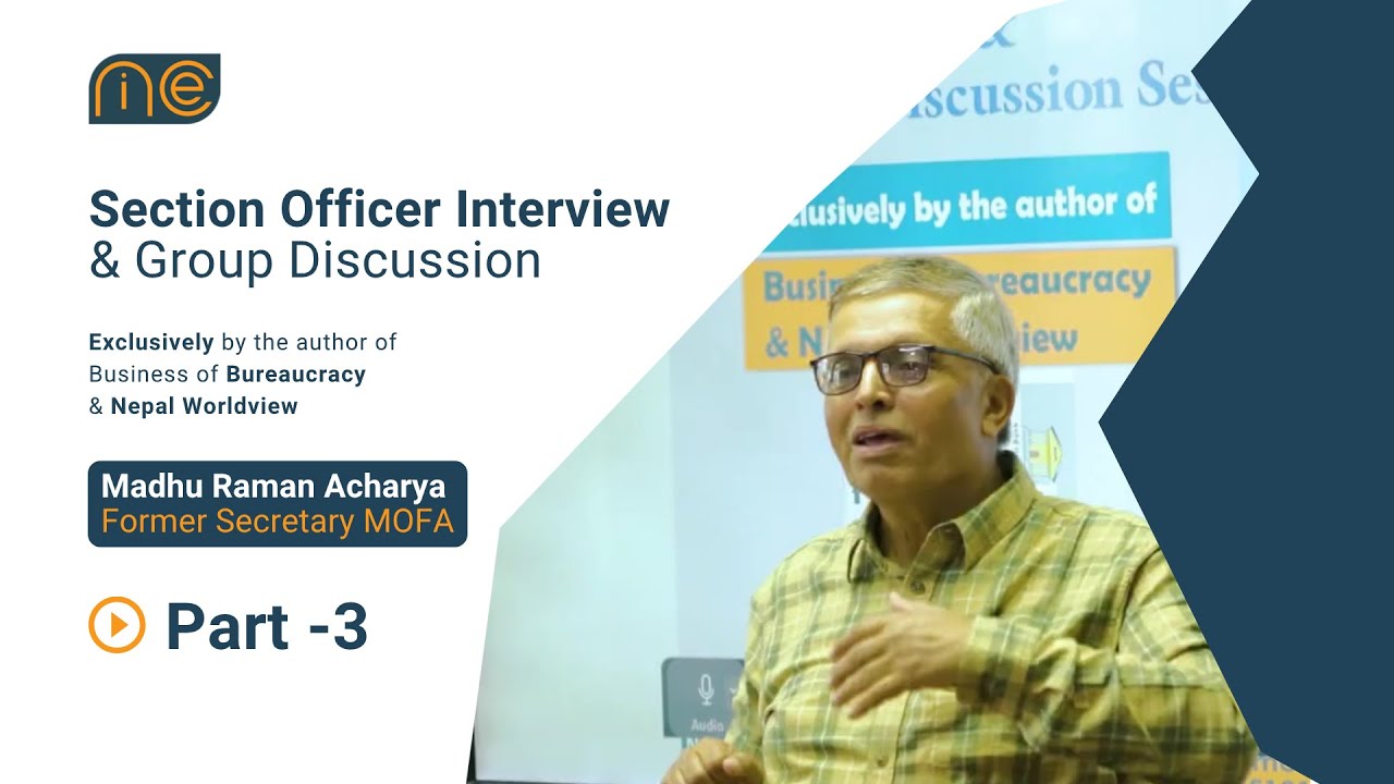 Part3|| Section Officer Interview & Group Discussion || Madhu Raman ...