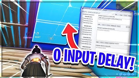 This *SECRET* Trick Will Get You Less Input Delay on Stretched Resolutions!