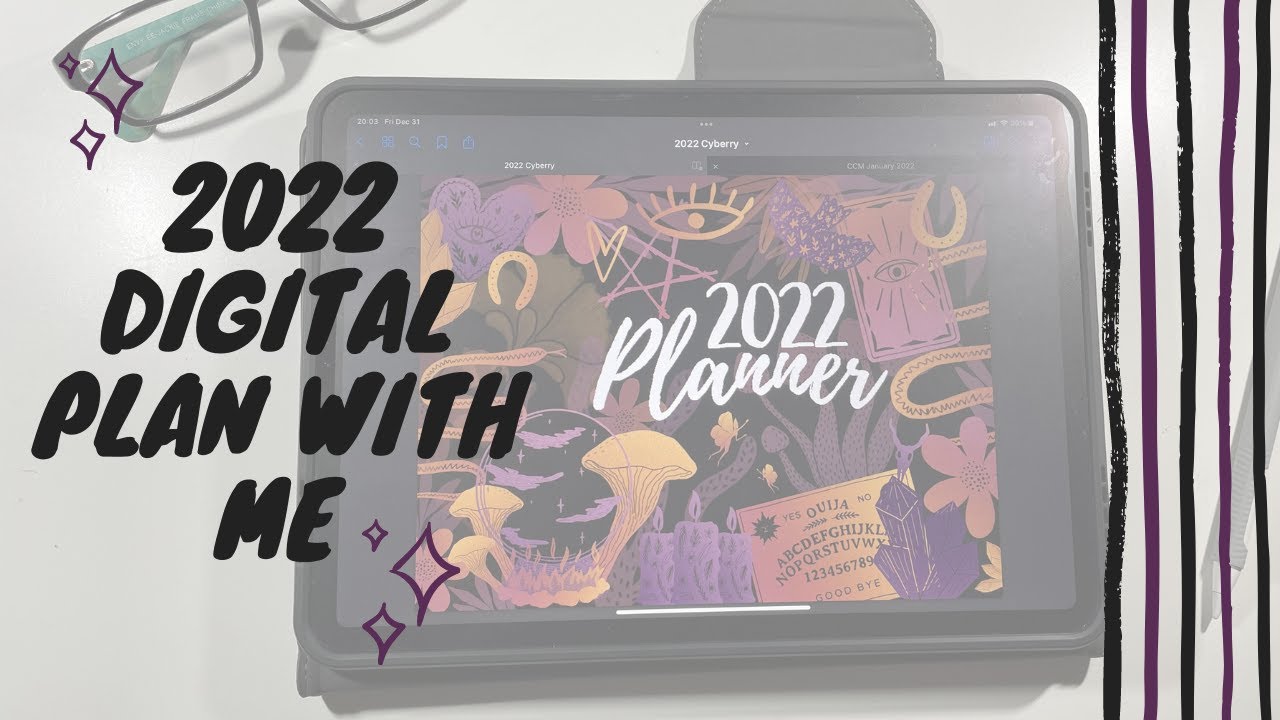 2022 Digital Plan With Me | Goal Setting