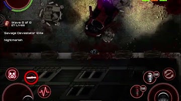 SAS 4 Mobile: Knifing a Nightmarish Savage Devastator to death