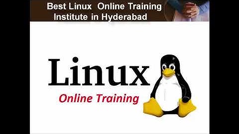 Linux Training Institute in Hyderabad, Best Linux online training in Hyderabad - KMRsoft