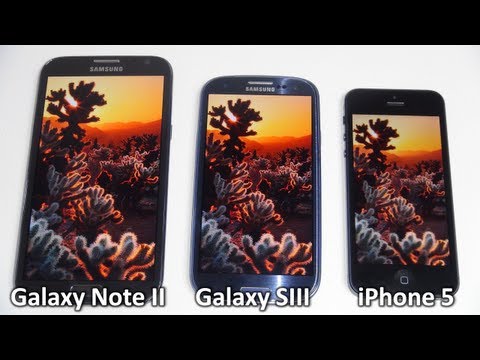 Video: Unterschied Zwischen IPhone 5 Und Samsung Galaxy Note