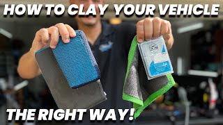 How To CLAY a Car For BEGINNERS - Using Clay Bar, Towel, Mitt & The Ultra Clay Scrubber screenshot 2