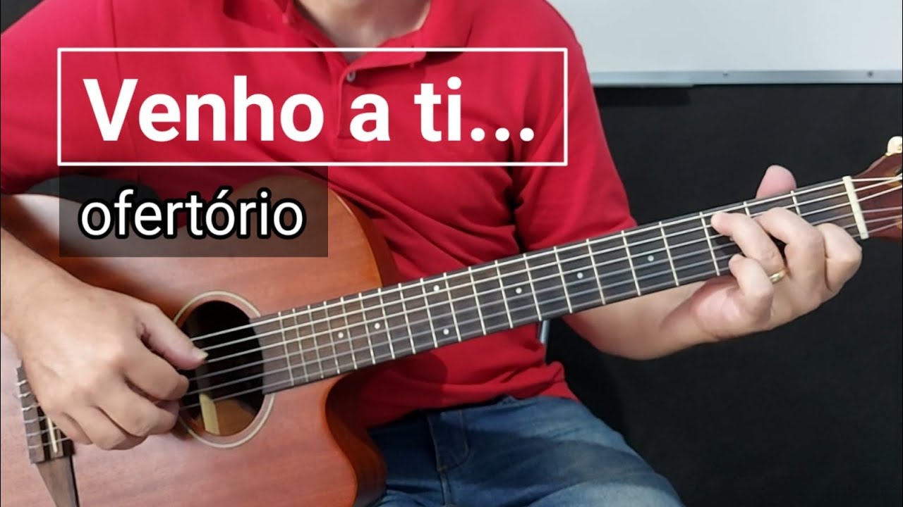 Venho a ti e sei que não estou mais sozinho - YouTube