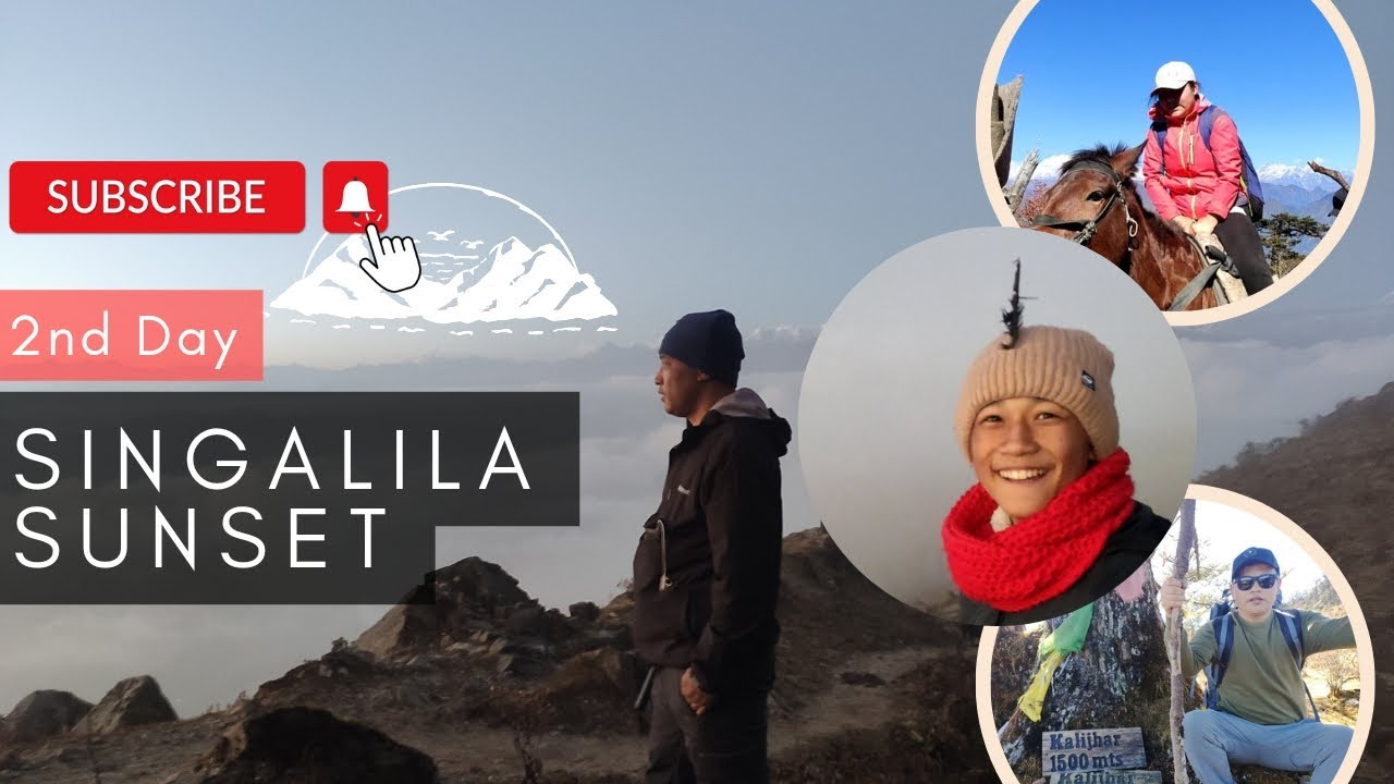 Sunset from SINGALILA 🌅 | 2nd night KALIJHAR