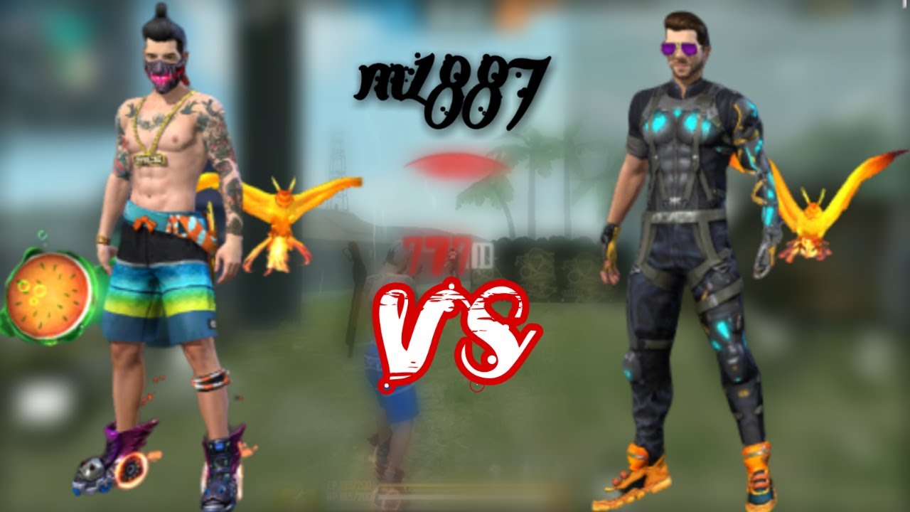 M1887 gun challenge in free fire?||1vs1|| in Cs // Mr ...