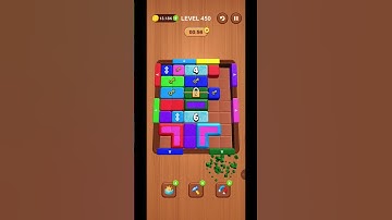 Block Color Mania Slide Puzzle Level 450