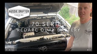 70 series Redarc BCDC DIY Kit - Toyota LandCruiser Full Installation