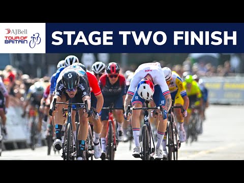 AJ Bell Tour of Britain 2022 | Stage two finish