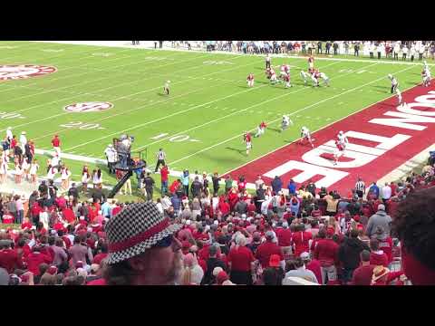 Jalen Hurts TD throw to Devonta Smith