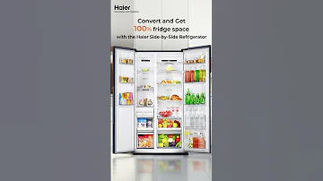 Haier 2 Door Side By Side Refrigerator 